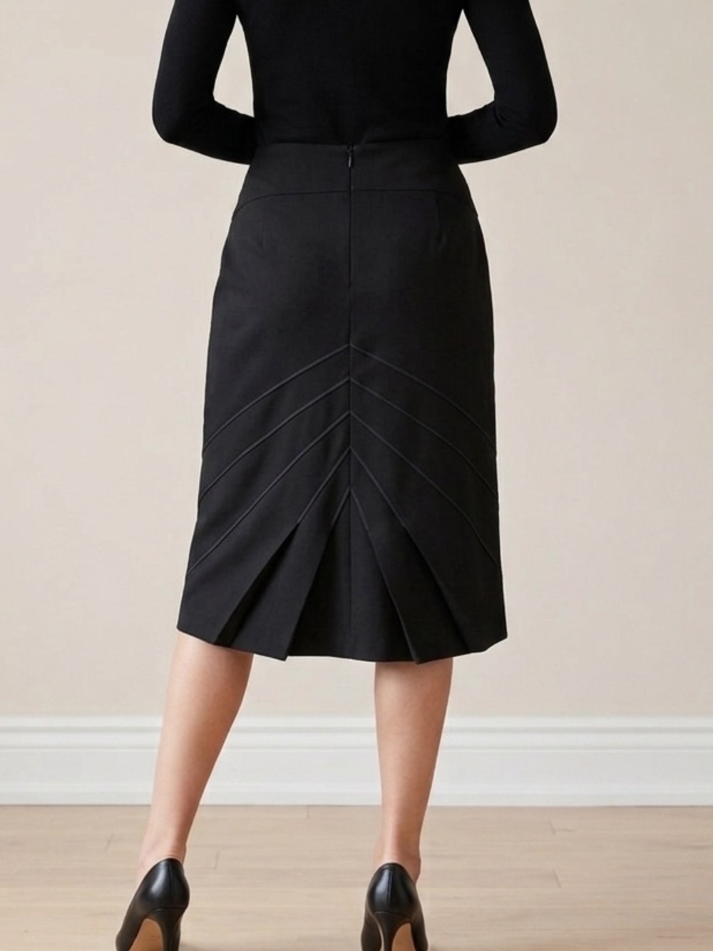 Jones New York Fanned Hem Skirt